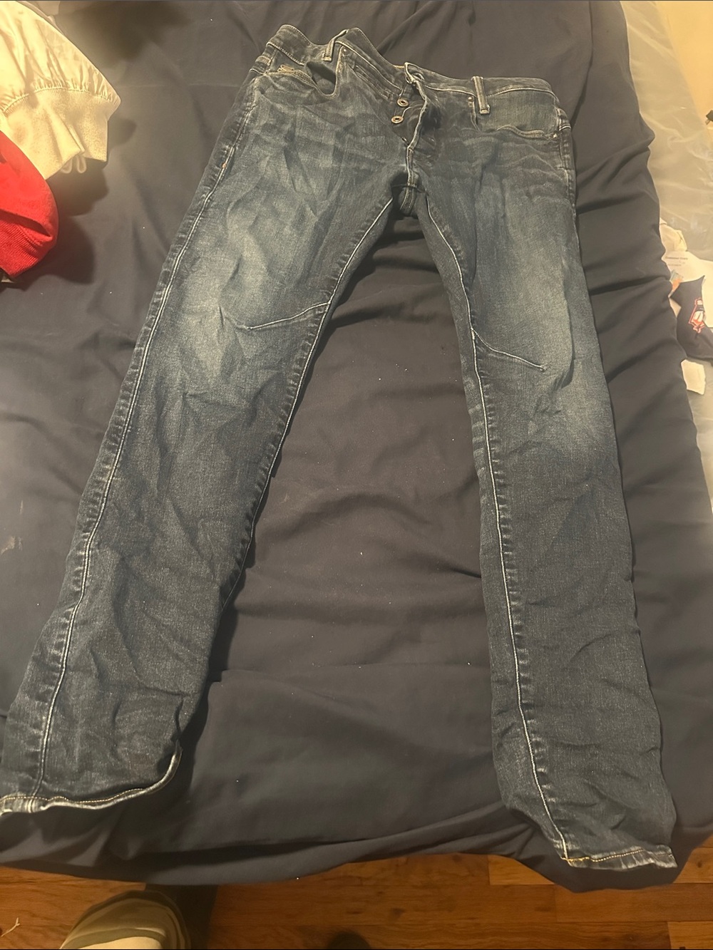 G-Star Men’s Dark Blue Straight Jeans